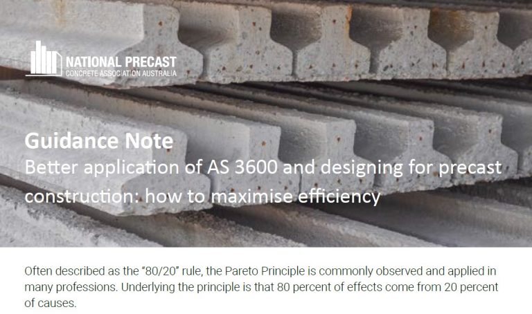 National Precast Concrete Association Australia New Guidance Note On The Better Application Of 3357