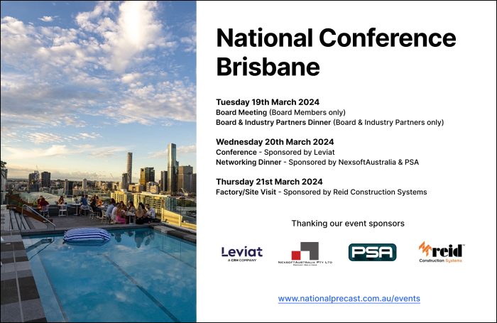 National Precast Concrete Association Australia | National Conference ...